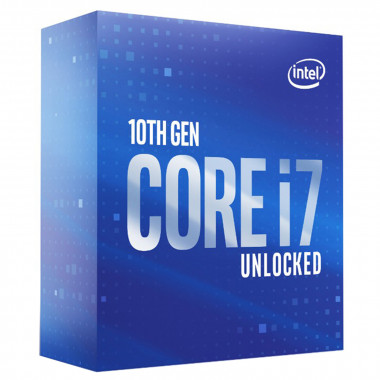 Core i7-10700K - 3.8GHz/16Mo/LGA1200/Ss Vent./BOX | Intel 