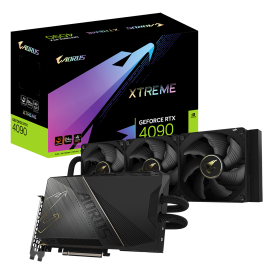 AORUS GeForce RTX 4090 XTREME WATERFORCE 24G - GVN4090AORUSXW24GD | Gigabyte