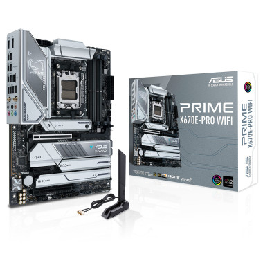 PRIME X670E-PRO WIFI - X670/AM5/DDR5/ATX - 90MB1BL0M0EAY0 | Asus 