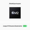 MacBook Air 13.6" - WQXGA/M2/8Go/512SSD/Noir - MLY43FNA | Apple 