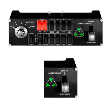 Saitek Pro Flight Switch Panel - USB - WW - 945000012 | Logitech 