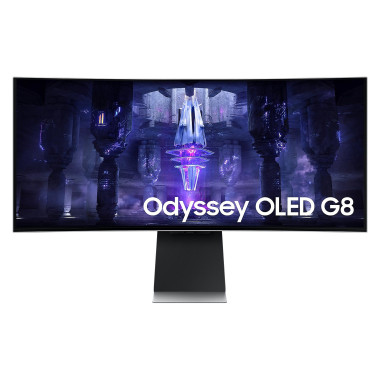 ODYSSEY G8 OLED 34''UWQHD/CURVE/175Hz/0.1ms/HDR400 - LS34BG850SUXEN | Samsung 