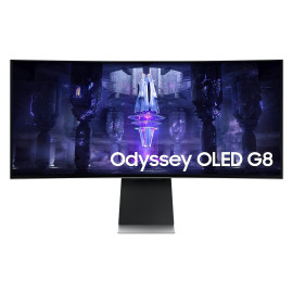 ODYSSEY G8 OLED 34''UWQHD - CURVE - 175Hz - 0.1ms - HDR400 - LS34BG850SUXEN | Samsung