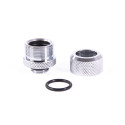 Fitting compression Argent pour tube rigide - 14mm - 17553 | Alphacool 
