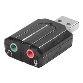 Mini carte son USB entree - sortie jack - 9215350107058 | Générique