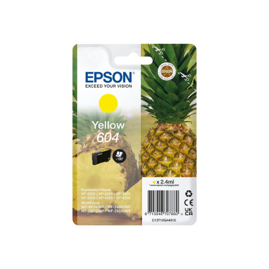 Ink/604 Pineapple 2.4ml YL - C13T10G44010 | Epson 