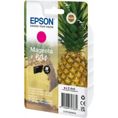 Ink/604 Pineapple 2.4ml MG - C13T10G34010 | Epson 