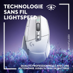 G502 X Lightspeed - Blanc/Core/Sans Fil - 910006189 | Logitech 