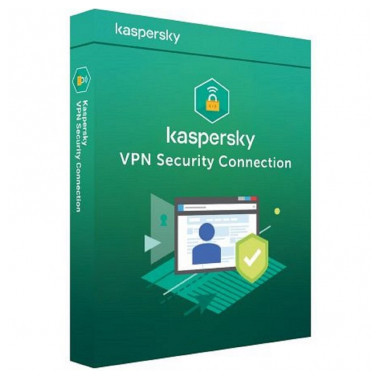 VPN Secure Connection - 1 An / 5PC - KL1987F5EFS | Kaspersky 