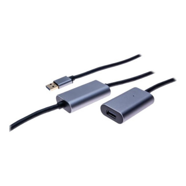 Rallonge amplifiée USB3.0 - 10m - 149264 | Générique 