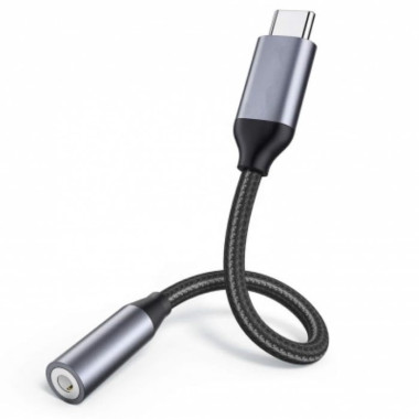 USB-C vers Jack femelle 3.5mm femelle  - ADUSBCMTOJACK35F | Connectland 