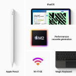 iPad Pro 11" WiFi 128Go Gris Sidéral 4eme Gen - MNXD3NFA | Apple 