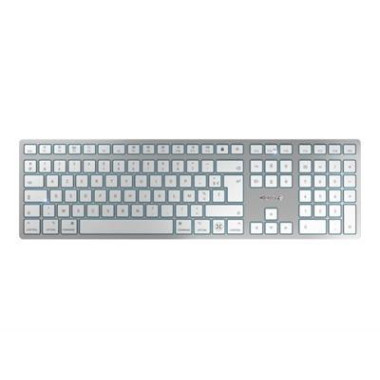 KW 9100 Slim Mac - Blanc - Argent - SX - Sans Fil - JK9110FR1 | Cherry 