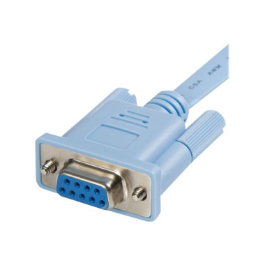 6 ft RJ45 to DB9 Cisco Console Cable - DB9CONCABL6 | StarTech 