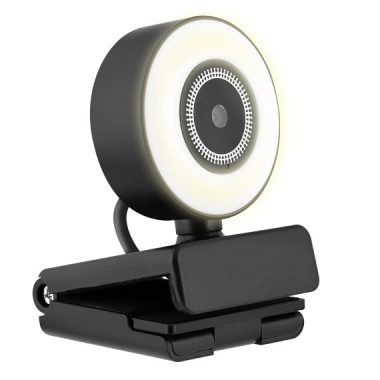 Webcam streamer FHD - anneau LED intégré - Influence - INCAMFHD | T'nB 