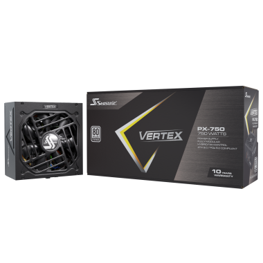 ATX 750W 80+ Gold - VERTEX GX-750 - VERTEXGX750 | Seasonic 