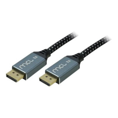 Câble DisplayPort 1.4 mâle - mâle - 2m Tressé - MC3A99A0MC3992Z | MCL Samar 