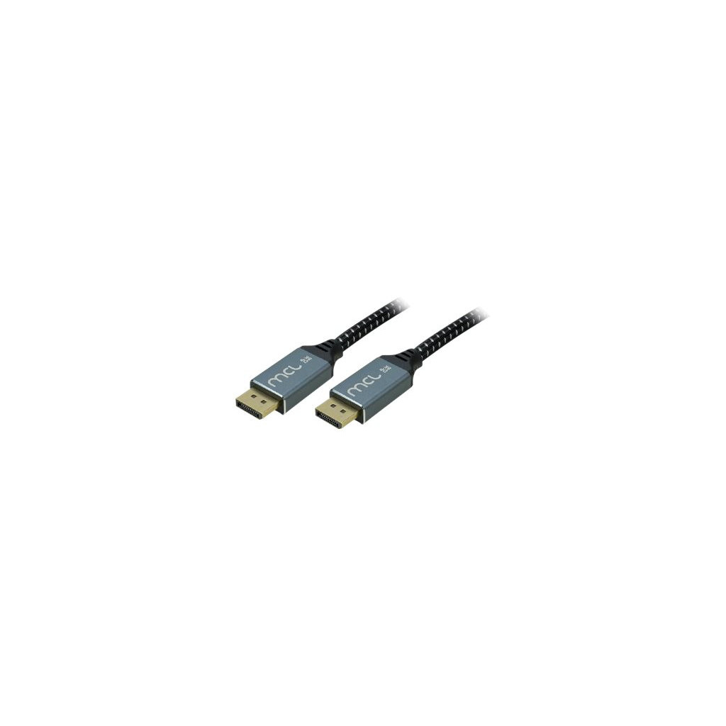 Câble DisplayPort 1.4 mâle - mâle - 2m Tressé - MC3A99A0MC3992Z | MCL Samar 