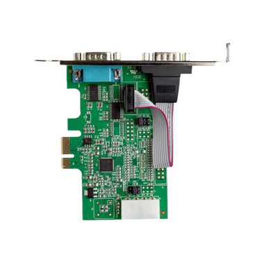 2 PORT PCI-E RS232 SERIAL CARD - PEX2S953 | StarTech 