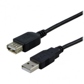 Câble USB2.0 rallonge Mâle-Femelle - 3m - MC922AMFGE3M | MCL Samar