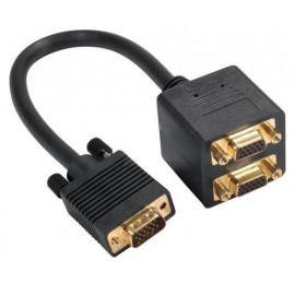 Câble repartiteur VGA 1UC-2 Ecrans simultanés - 137036 | Générique
