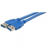 Câble USB 3.0 Mâle A -Mâle A - 1.8m | Générique 