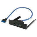 Panneau Frontal 2 ports USB3.0 sur emplacement 3.5 | Générique 