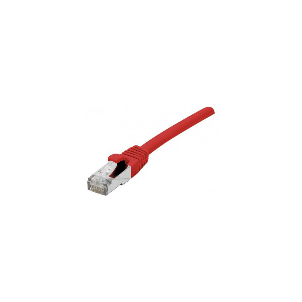 Cable Cat.6A S/FTP LS0H Rouge Snagless - 0.5m  | Dexlan 