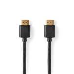 Câble HDMI 1.4 Highspeed Mâle - Mâle - 1.5m Noir - CVGT34001BK15 | Nedis 