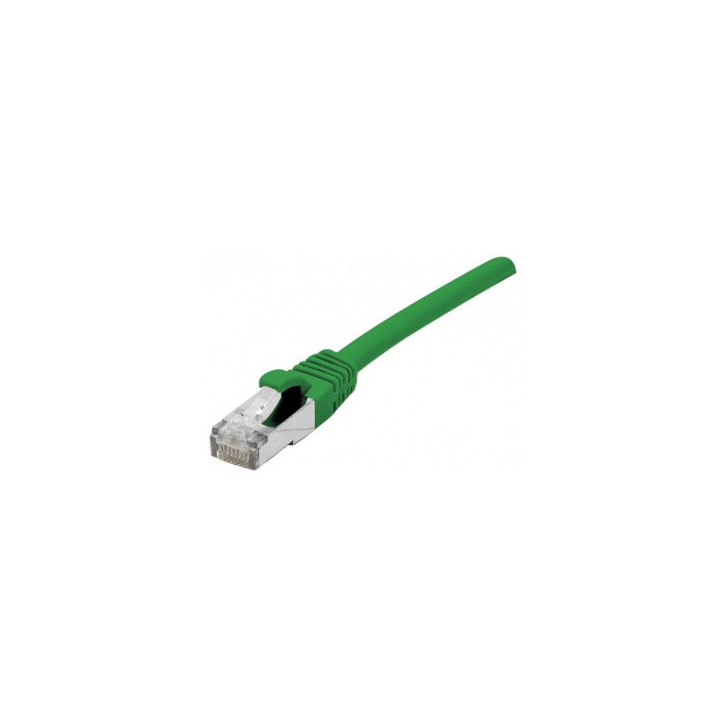 cable Cat.6A S/FTP LS0H vert Snagless - 0.5m  | Dexlan 