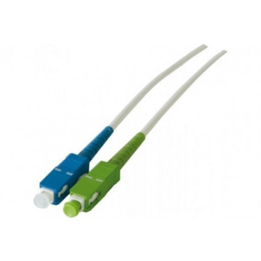 Cordon simplex fibre optique OS2 LS0H APC/UPC 3,0m | Générique 
