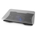 Support PC Portable - 17" - 1500 tr.min - LED - USB - NBCR101BK | Nedis 