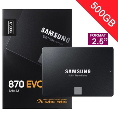870 EVO 500Go SATA cotation spéciale Achard	 - MZ77E500BEU | Samsung 