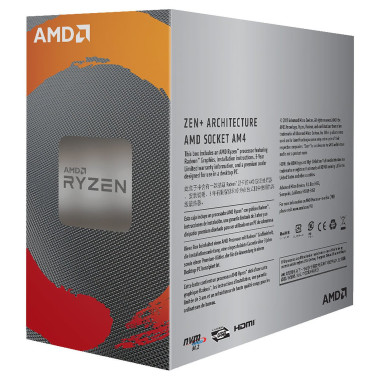 Ryzen 3 3200G - 4GHz - 6Mo - AM4 - BOX - YD3200C5FHBOX | AMD 
