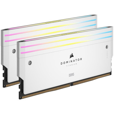 Corsair Dominator Titanium RGB 32Go (2x16Go) DDR5 6600MHz 