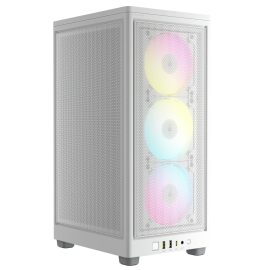 2000D Airflow RGB Blanc - mT - Sans Alim - Mini-ITX - CC9011247WW | Corsair