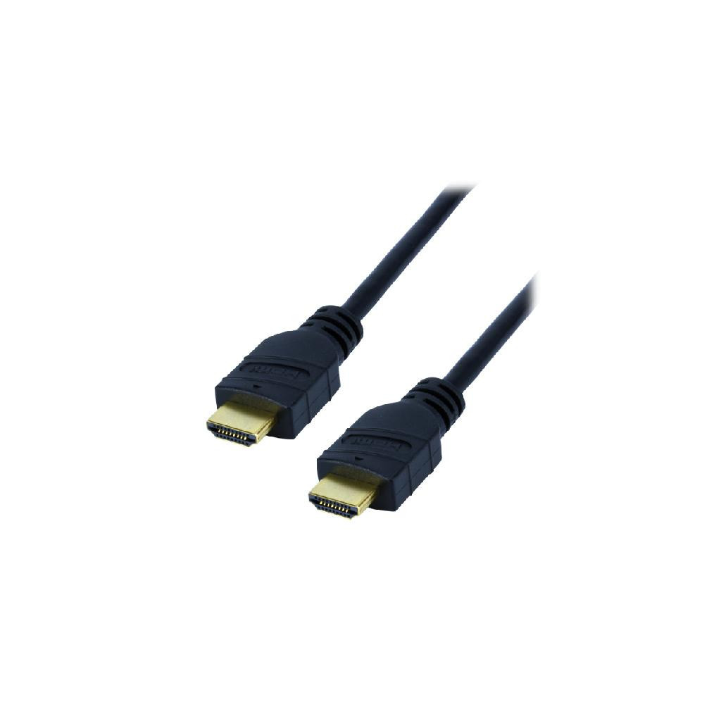 Câble 2.0 HDMI Highspeed + Ethernet mâle/mâle - 3m | MCL Samar 