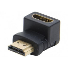 Adaptateur HDMI Male - Femelle coudé 90° - 128294 | Générique