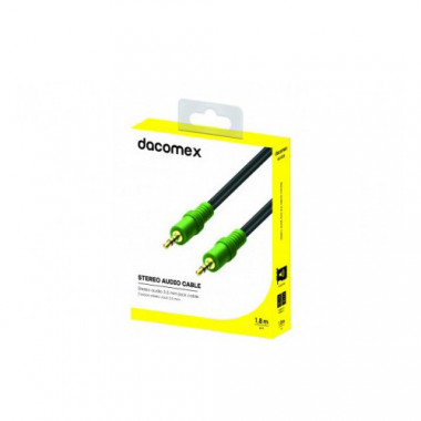 Jack Stereo 3.5mm Male/Male - 1,8m | Dacomex 
