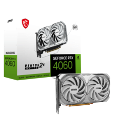 GeForce RTX 4060 VENTUS 2X WHITE 8G OC - DLSS3 - 912V516032 | MSI