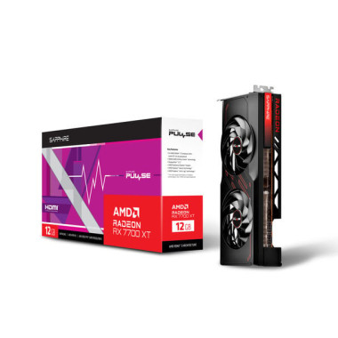 Pulse Radeon RX 7700 XT GAMING 12GB - 113350420G | Sapphire 