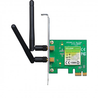 PCI-E WiFi 802.11N 300Mbits - TL-WN881ND | TP-Link 