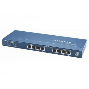 8 Ports 10/100/1000Mbps - GS108GE | Netgear 