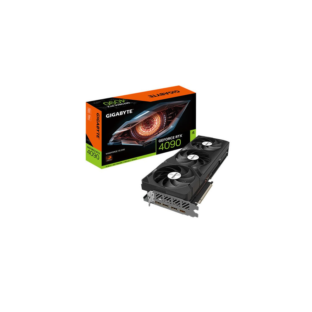 GeForce RTX 4090 WINDFORCE V2 24G - GVN4090WF3V224GD | Gigabyte 