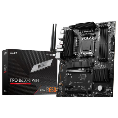 PRO B650-S WIFI - B650 - AM5 - DDR5 - ATX - 9117E26003 | MSI 