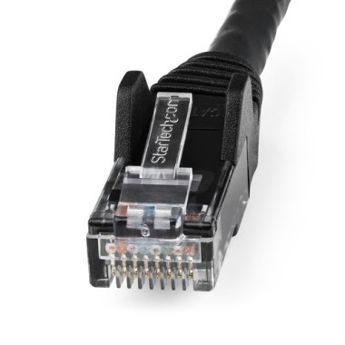 3m LSZH CAT6 Ethernet Cable 10GbE Black - N6LPATCH3MBK | StarTech 