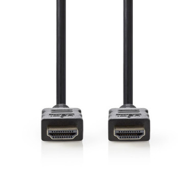 Câble HDMI 1.4 4K Haute vitesse - Noir - 2m Boite - CVGP34000BK20 | Nedis 