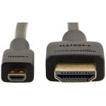 Câble micro HDMI vers HDMI 2.0 haut débit - 2m - HL007332 | Compatible 