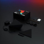 Shapes Black Triangles Starter Kit - 9 pièces - NL470102TW9PK | Nanoleaf 