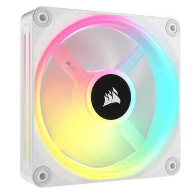 iCUE LINK QX120 RGB 120mm PWM Expansion Kit Blanc - CO9051005WW | Corsair 